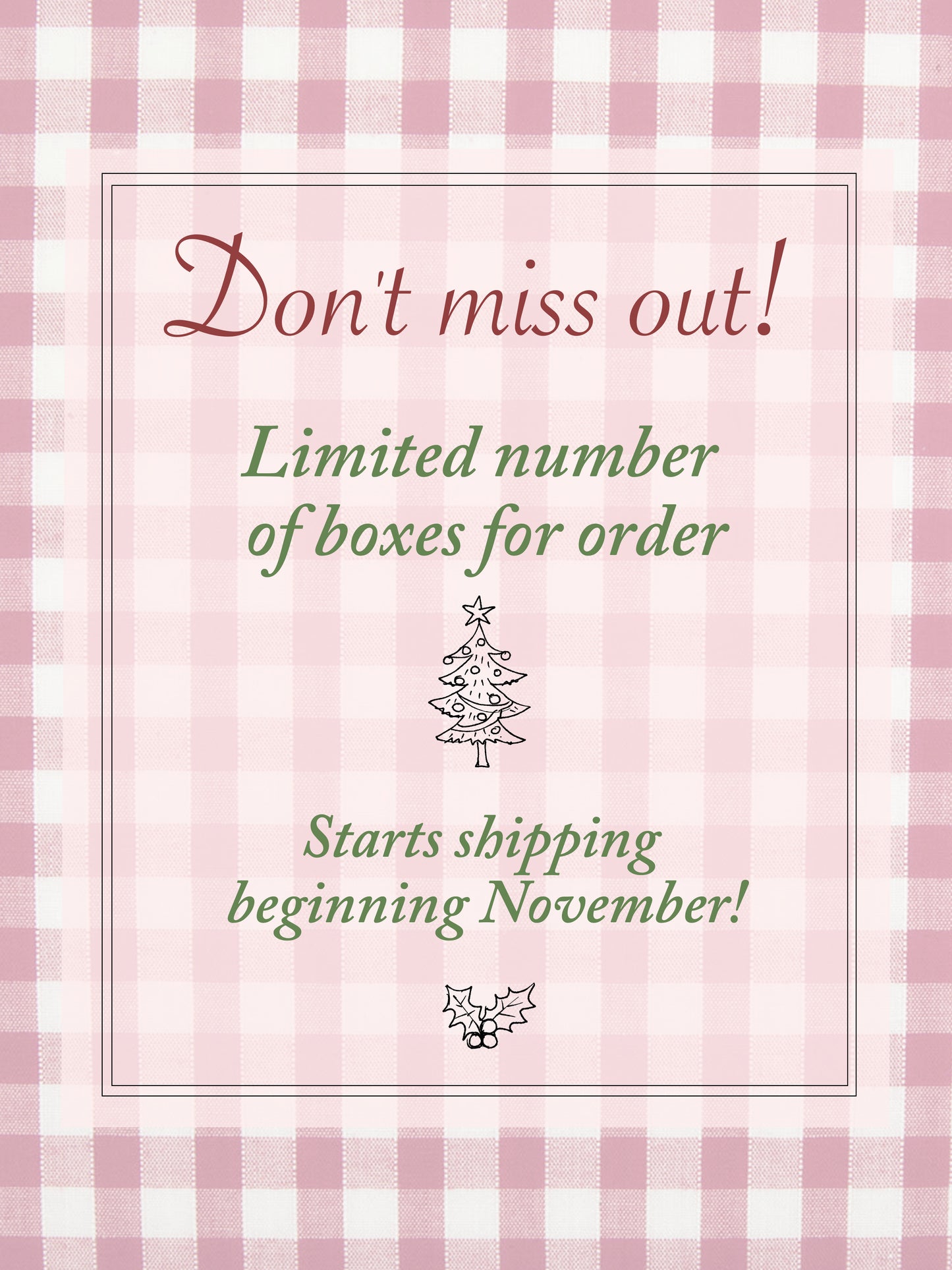 Zipper Charm - Advent Box for Christmas 2026