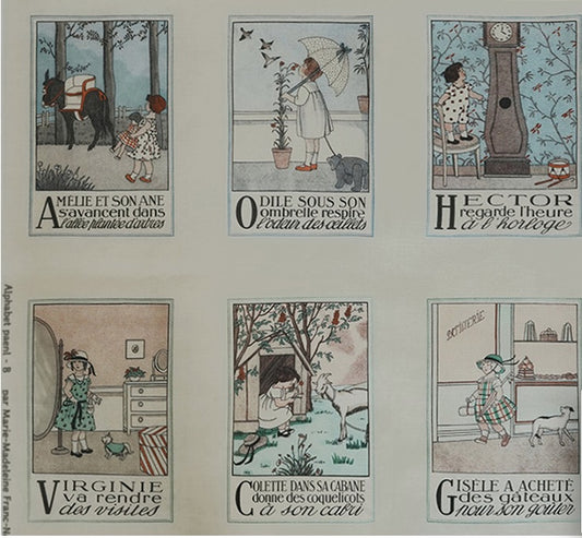 !! PRE ORDER !! Alphabet Panel (35cm x 110cm)