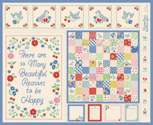 Bluebells and Buttercups - Bluebird Project Panel Multi