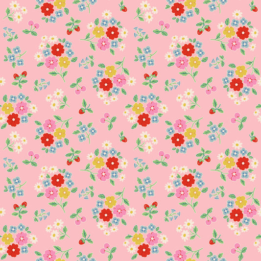 Bluebells and Buttercups - Bluebells & Buttercups Pink