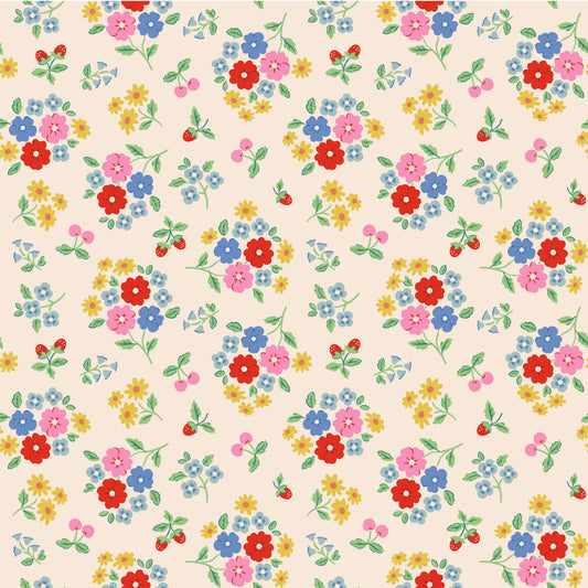 Bluebells and Buttercups - Bluebells & Buttercups White