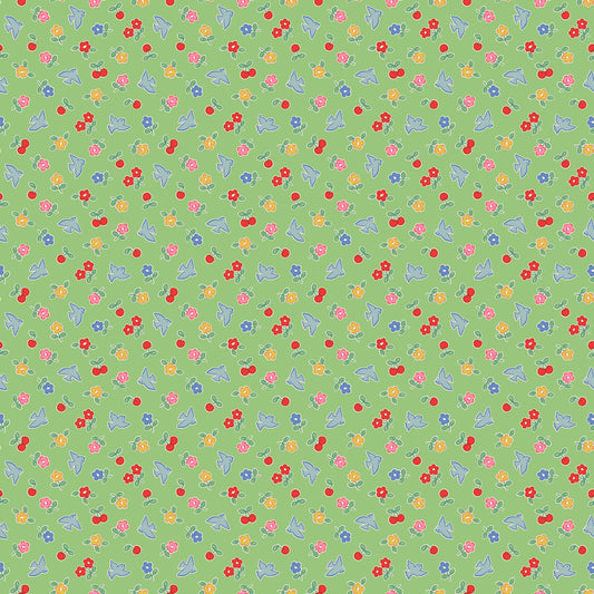 Bluebells and Buttercups - Cheery Bluebird Mint