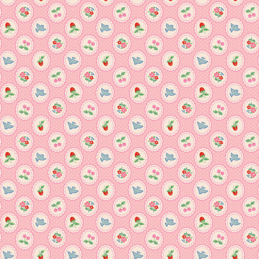 Bluebells and Buttercups - Chirp & Charm Pink