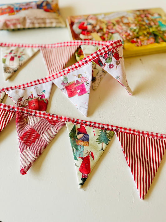 Sewing Pattern - Christmas Mini Bunting (PDF Download)