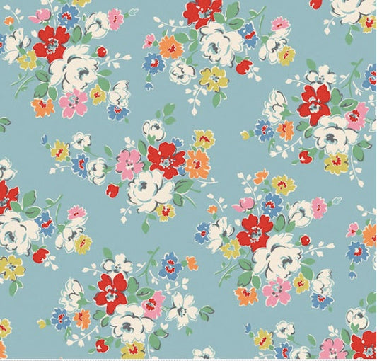 Cath Kidston® Signature Collection - Clifton Rose Blue (C18370-BLUE)