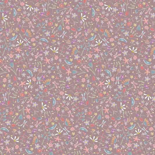 !! PRE ORDER !! Flower meadow - DV7423 (purple)