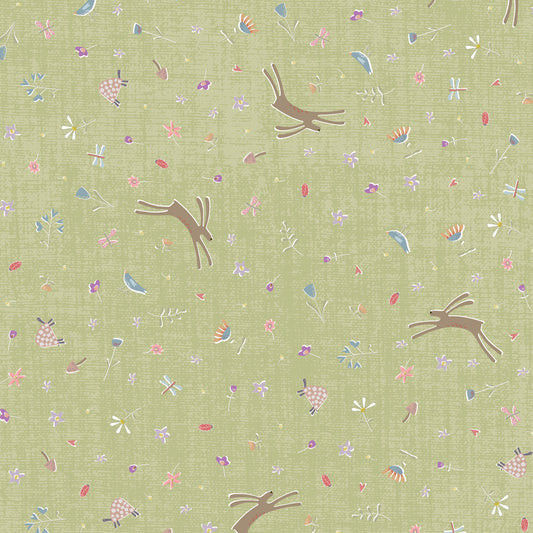 !! PRE ORDER !! Rabbit in the meadow - DV7427 (green)