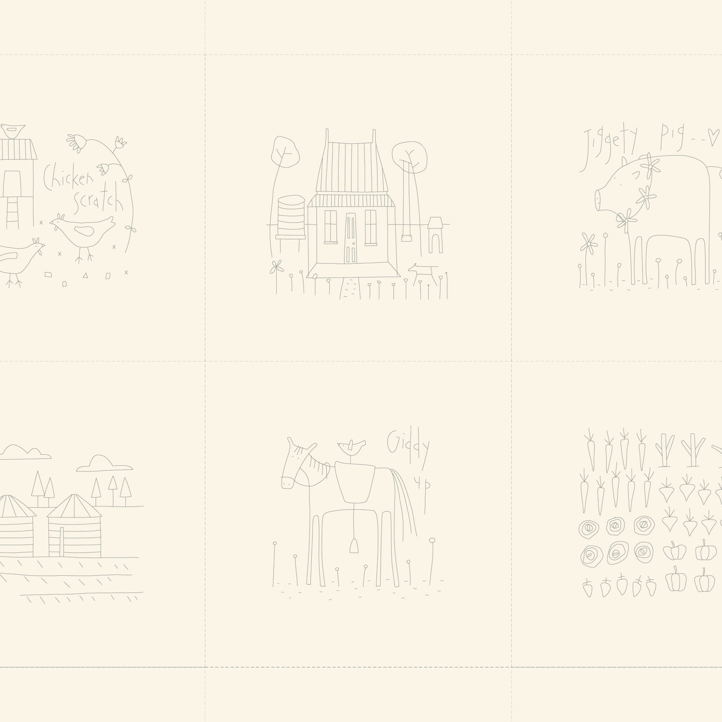 Appleby Farm -- Linen Stitchery DV7750 (natural)