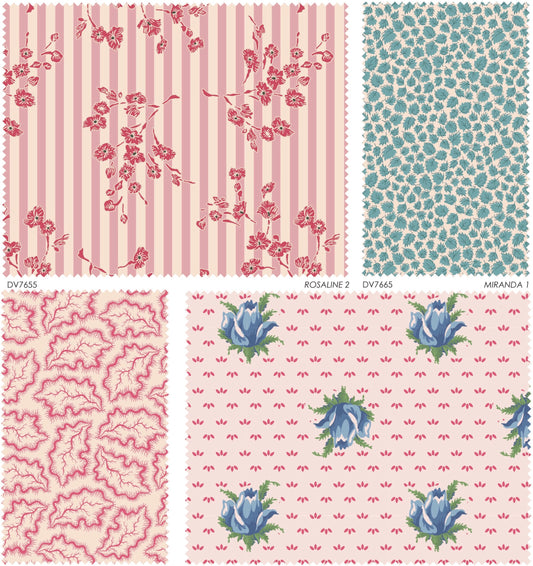 Darling Buds of May - 1/8th FQ Bundle (24 pcs)