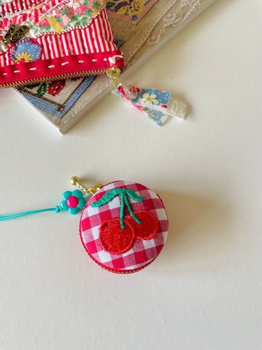 Sewing Kit - Mini Macaron Purse (delicious Cherry)
