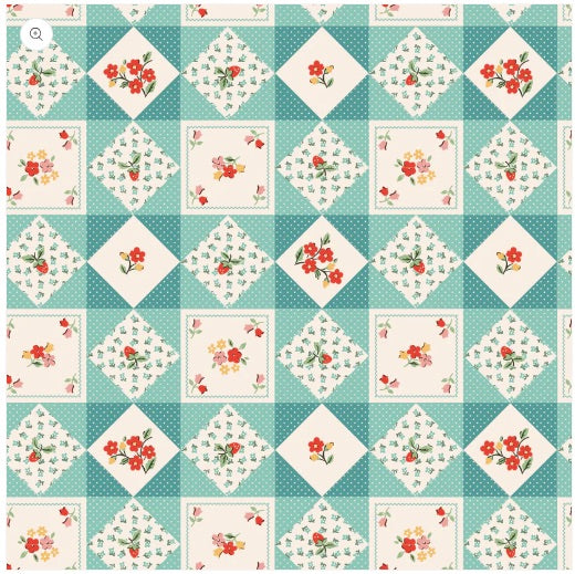Farmhouse Fancy - Farm Quilts Teal (Pre Order. Dispatching approx. mid December 2025)