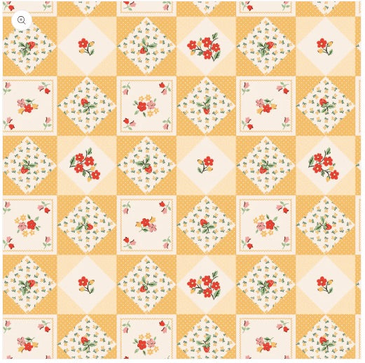 Farmhouse Fancy - Farm Quilts Yellow (Pre Order. Dispatching approx. mid December 2025)