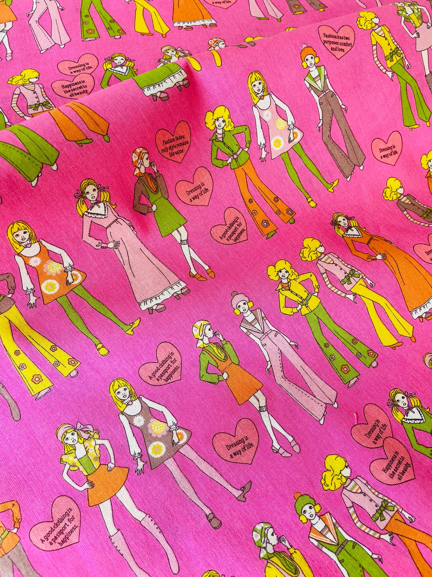 70s Design - Fashion Girl (pink)