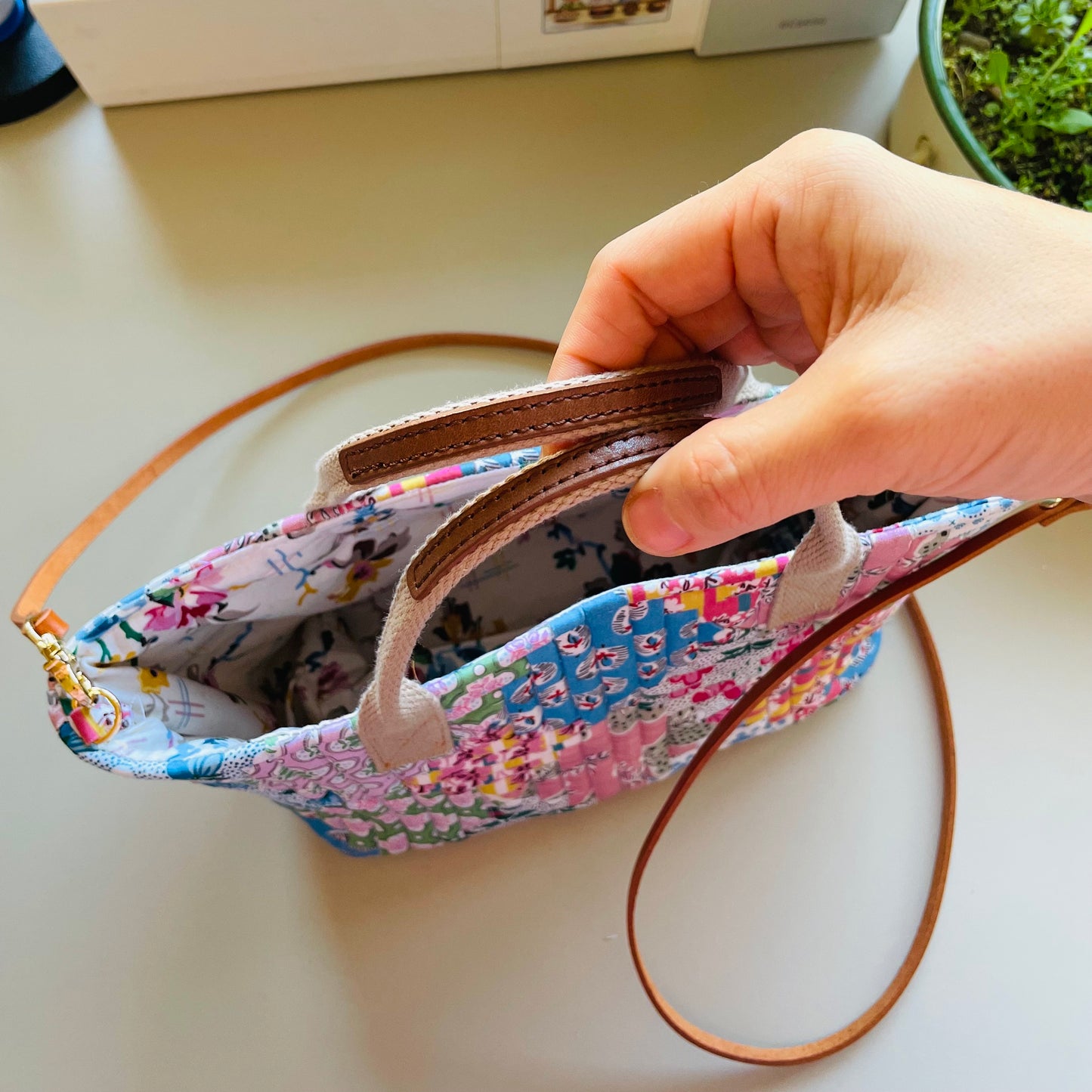 Sewing Kit - Forget-me-not Tote