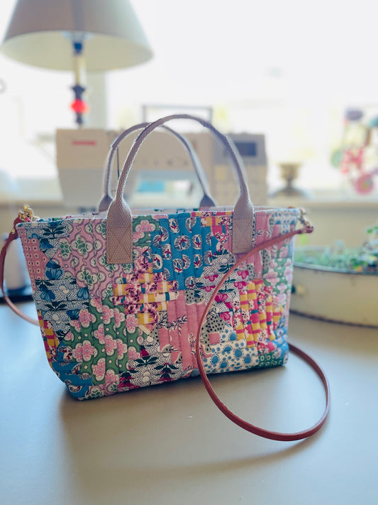 Sewing Kit - Forget-me-not Tote