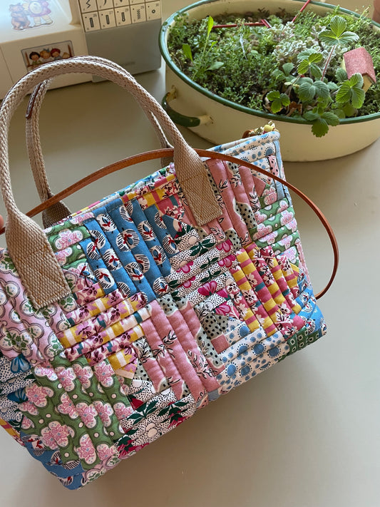 Sewing Kit - Forget-me-not Tote