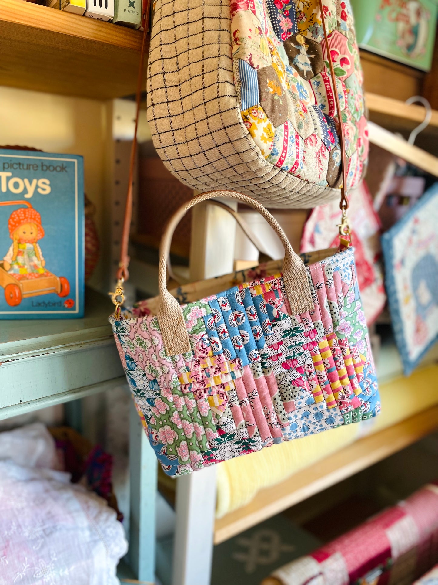 Sewing Kit - Forget-me-not Tote