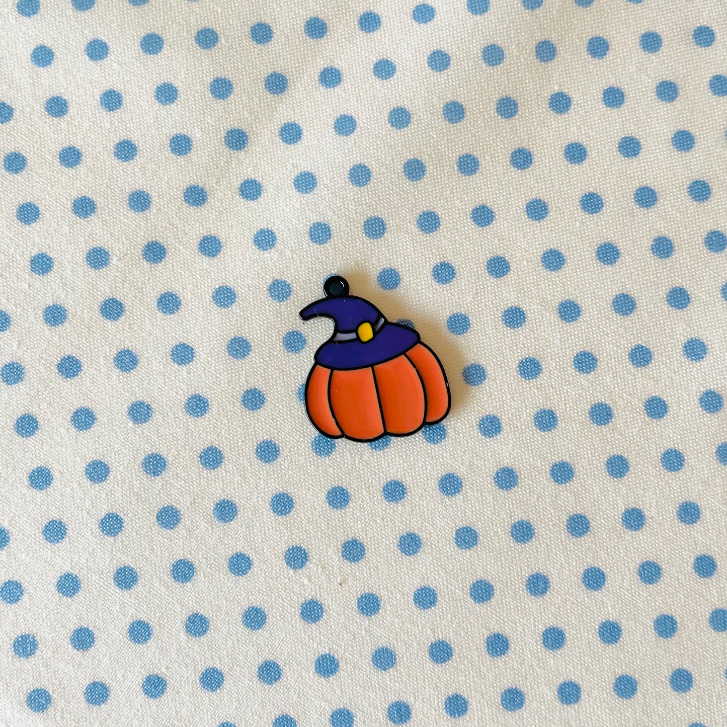 Zipper Charm - Halloween Pumpkin