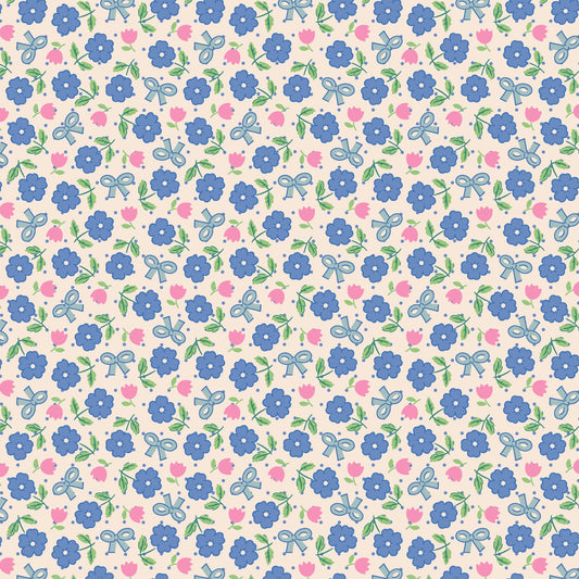 Bluebells and Buttercups - Hey Darlin Periwinkle
