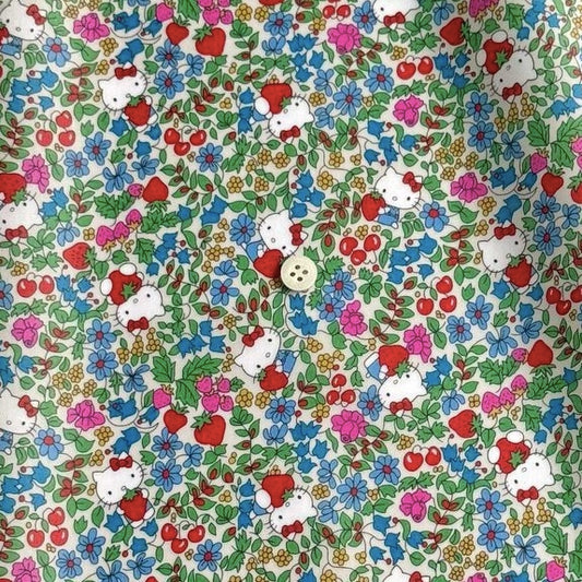 !! PRE Order! ! Liberty Japan & Hello Kitty - Strawberry Fields (white)