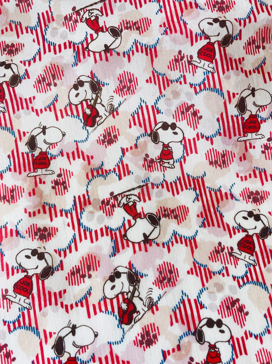 Liberty Japan + Snoopy : Joe Cool  (red)