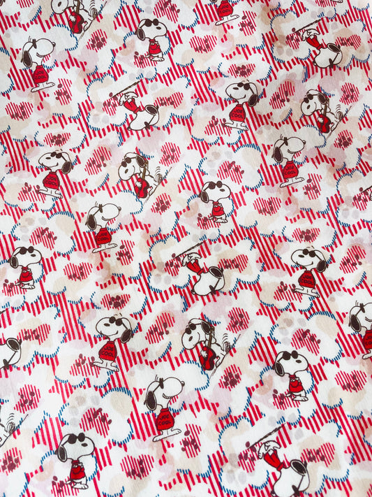 Liberty Japan + Snoopy : Joe Cool  (red)