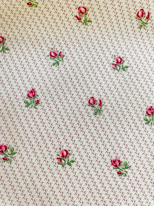 SEWING KIT -- Pentagon Pouch (Subtle Floral)