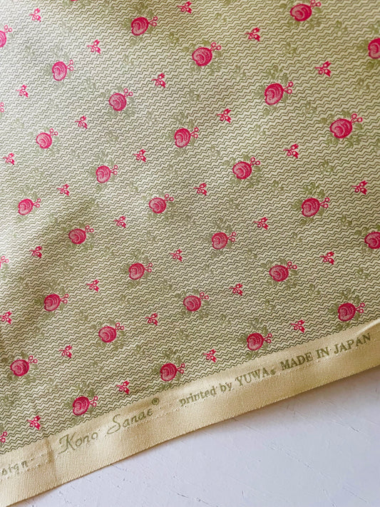 YUWA - Colour Palette - Tiny Roses (olive)