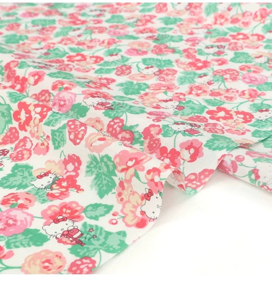 !!PRE ORDER !! Liberty + Hello Kitty: Sweet Blossom (warm pink)