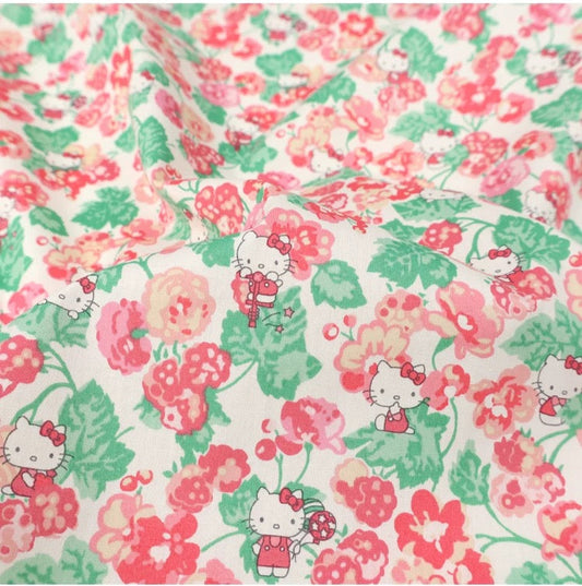 !!PRE ORDER !! Liberty + Hello Kitty: Sweet Blossom (warm pink)