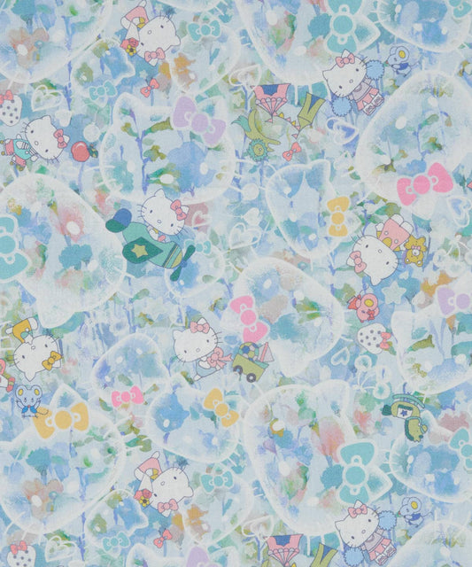 Liberty + Hello Kitty: Bubble dreams (light blue)