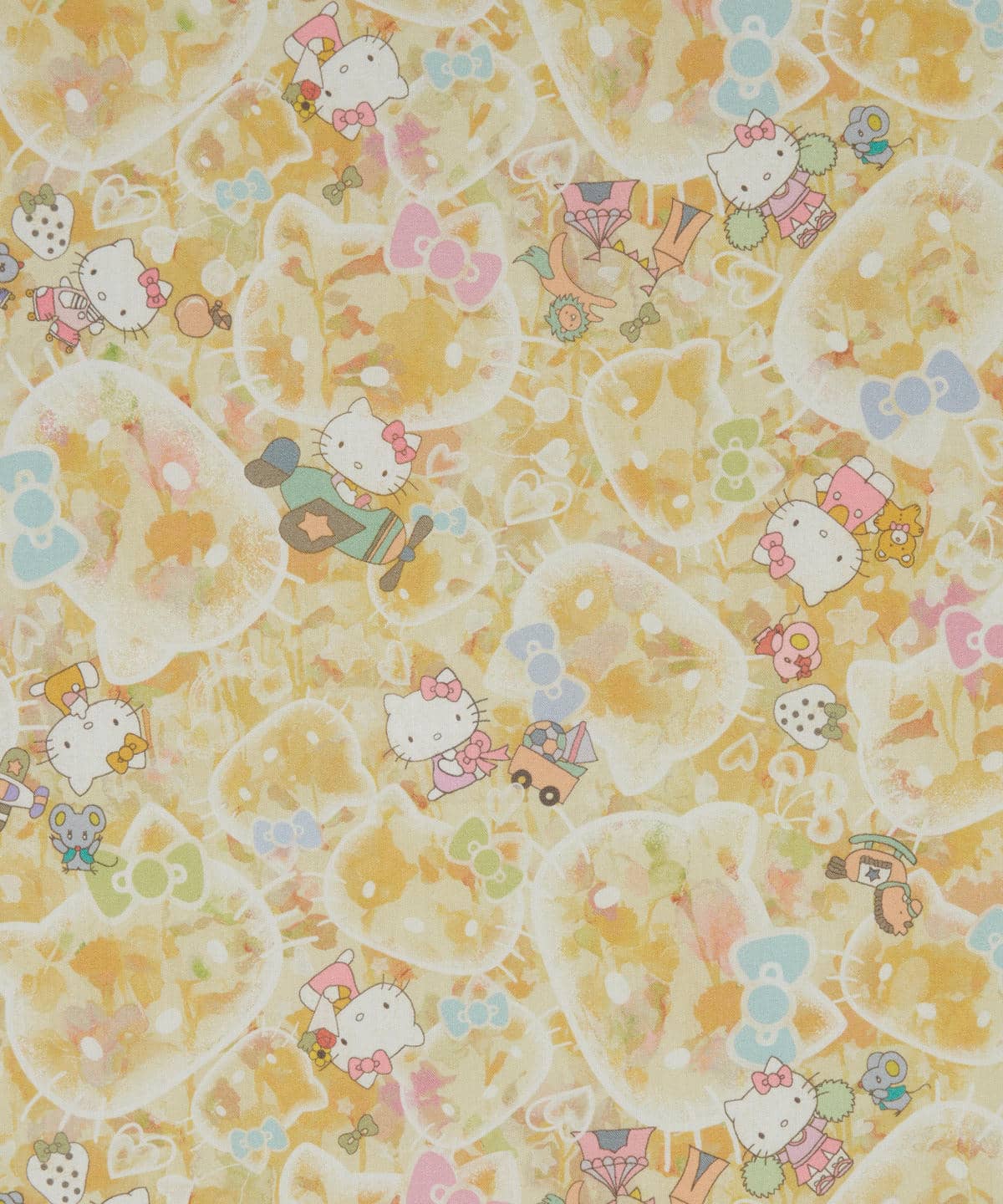 !! PRE - ORDER !! Liberty + Hello Kitty: Bubble dreams (yellow)