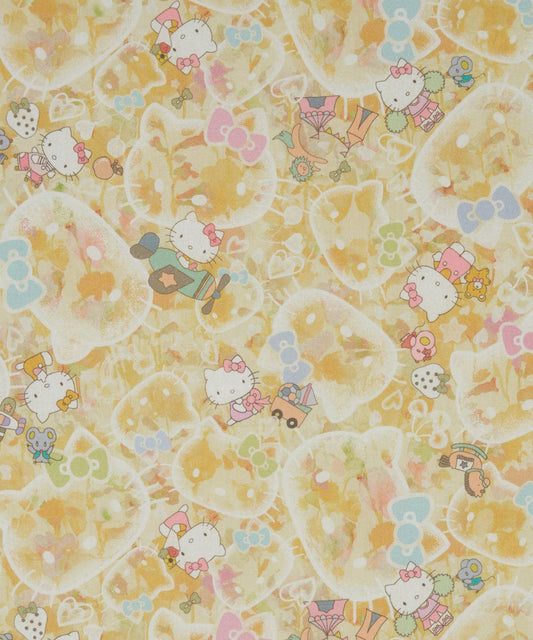 !! Pre-Order!! Liberty + Hello Kitty: Bubble dreams (yellow)