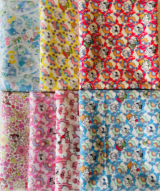 Liberty Japan charm pack (12.5cm x 12.5cm)