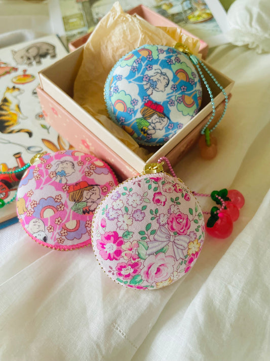 Sewing Kit - Mini Macaron Purse - Liberty + Snoopy Set