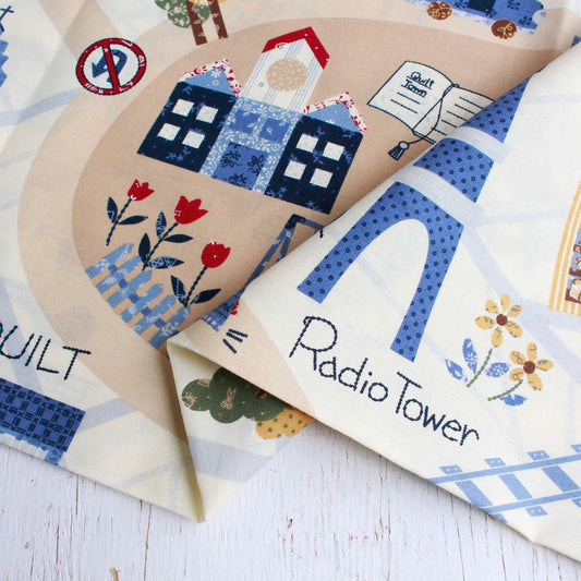 American Country  2023-- Panel Fabric  (Beige)