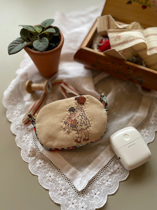 Sewing Kit - My Dearest Key Pouch (with a doll)