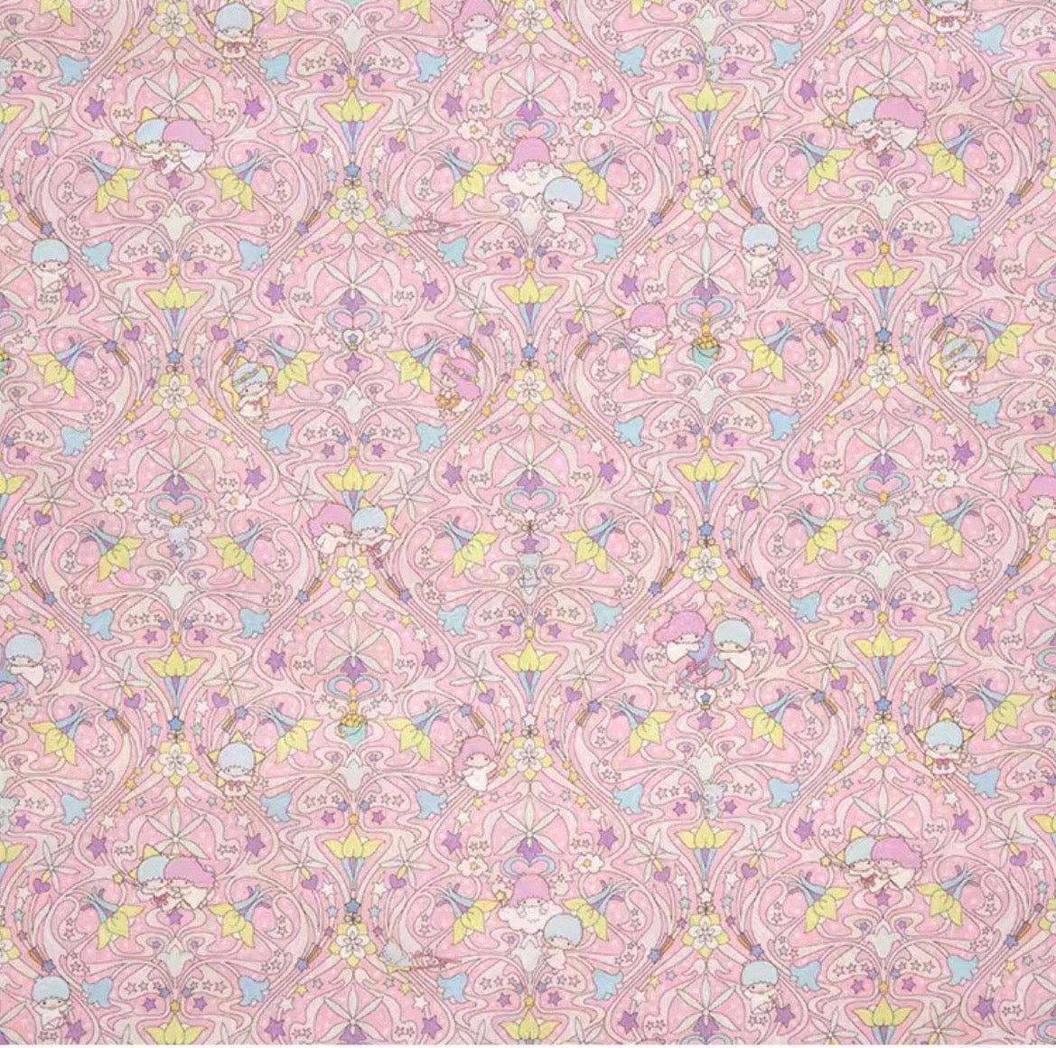 Liberty Japan - LittleTwinStar - Orchid Maze (pink)