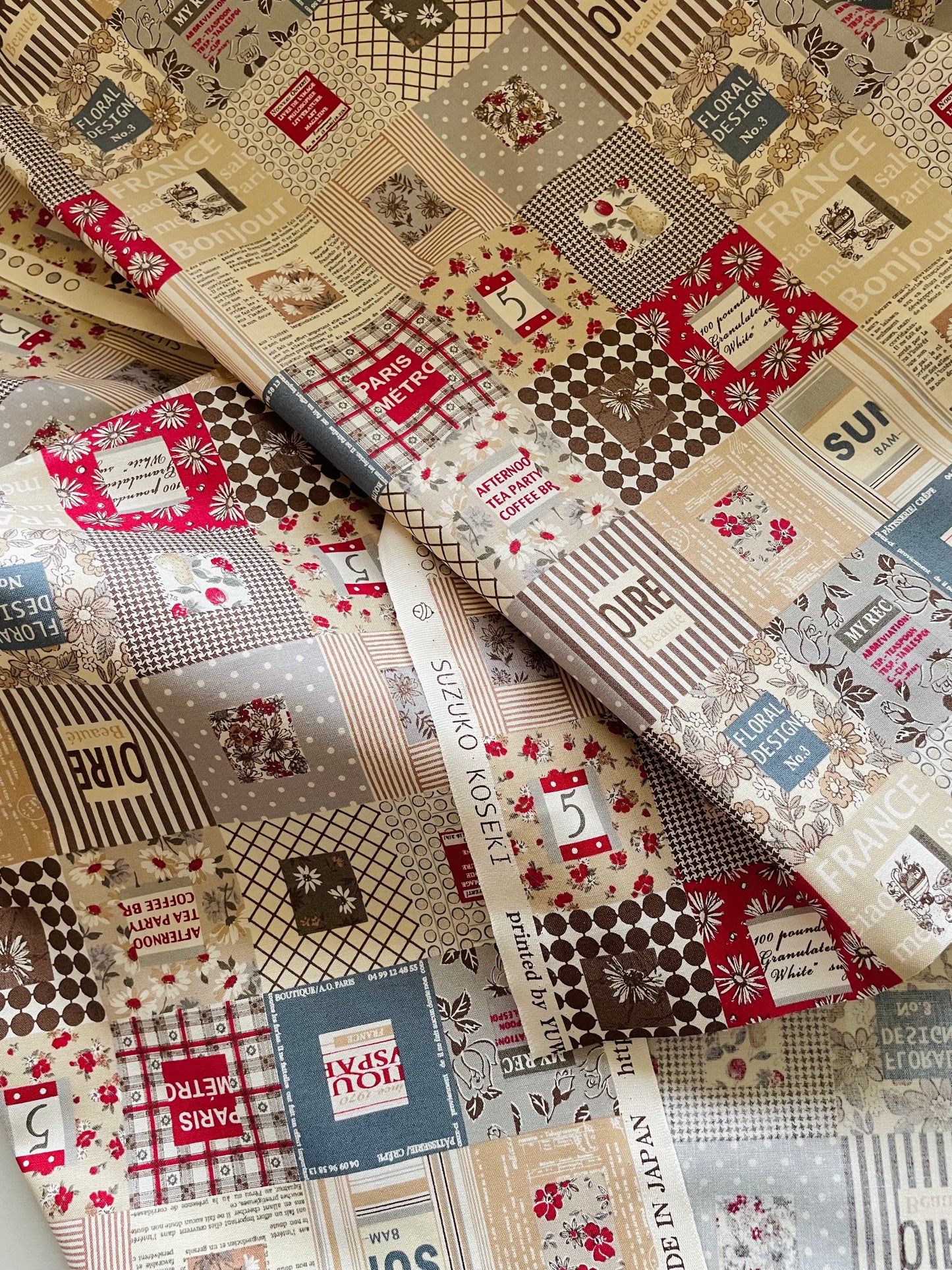 Suzuko Koseki - Square Patch (light brown)