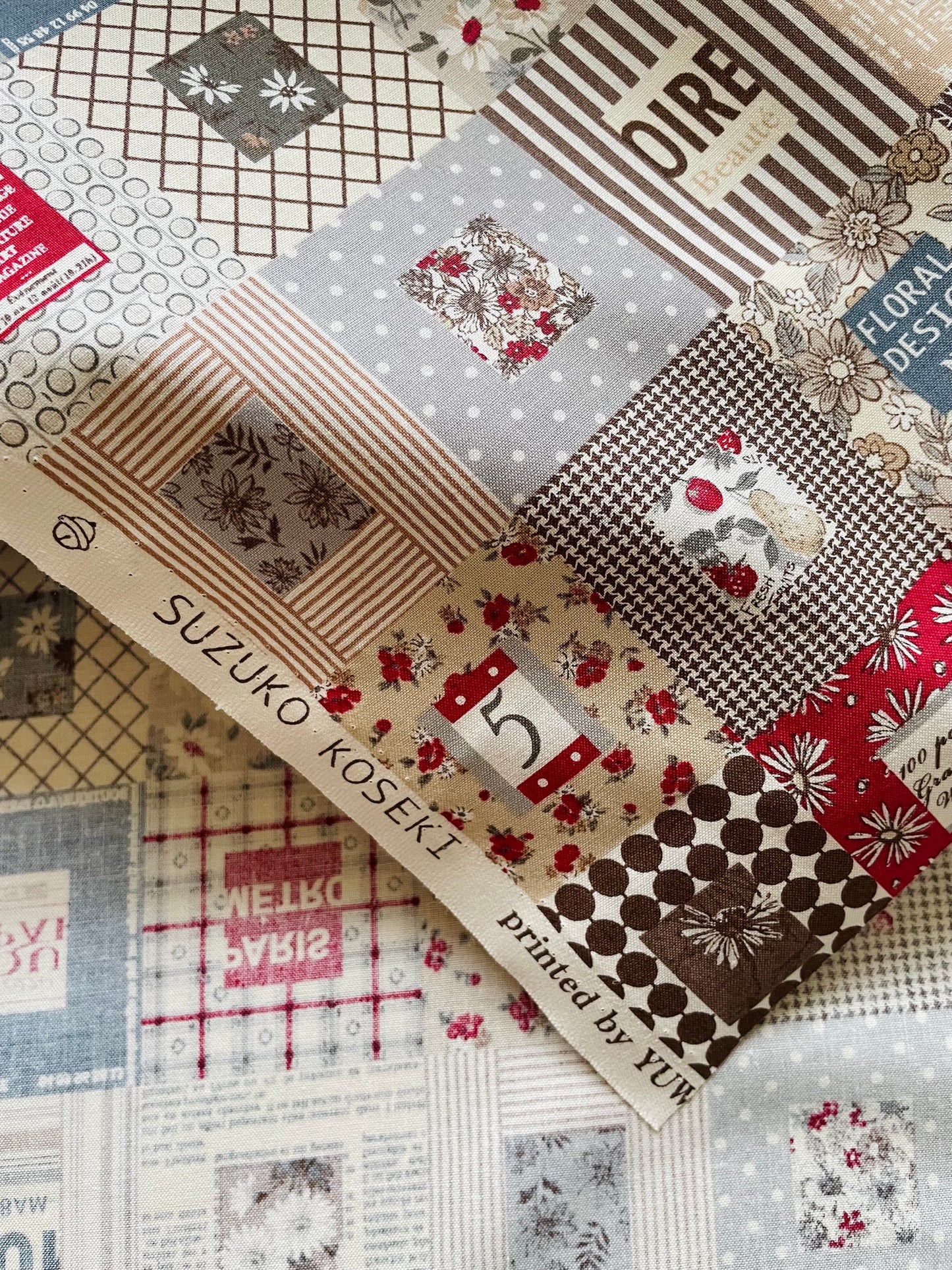 Suzuko Koseki - Square Patch (light brown)