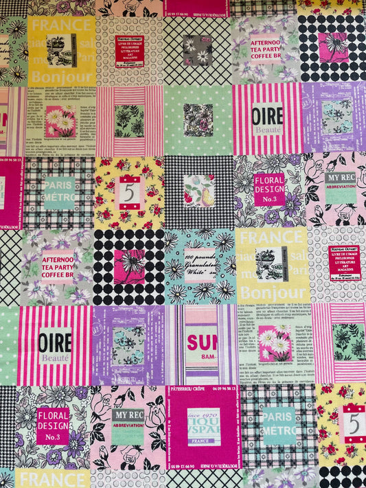 Suzuko Koseki - Square Patch (pink)