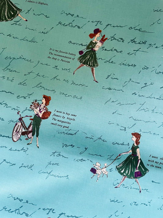 Suzuko Koseki - A Young Lady (turquoise)