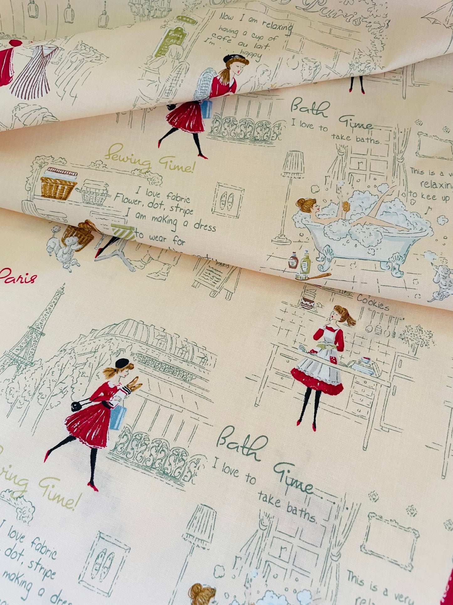 Suzuko Koseki - A Day in Paris (cream)