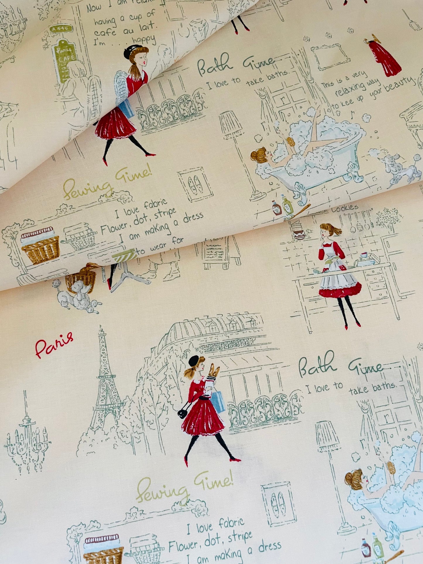 Suzuko Koseki - A Day in Paris (cream)