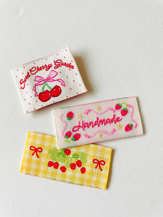 Sewing Label - Sweet Fruit Bundle