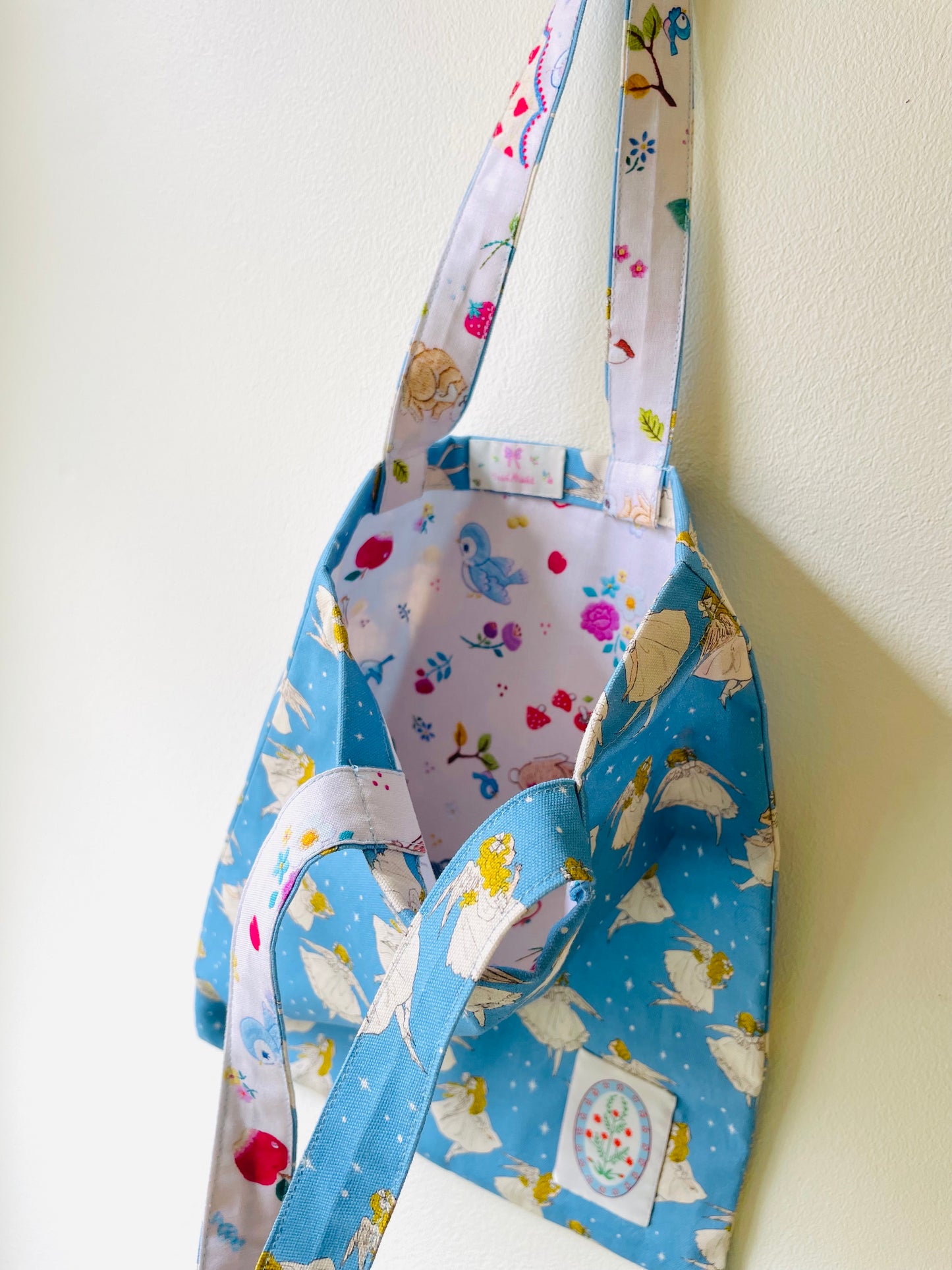 Kurahashi Rei -- Fabric & Sewing label bundle for the free Tote bag bundle 1
