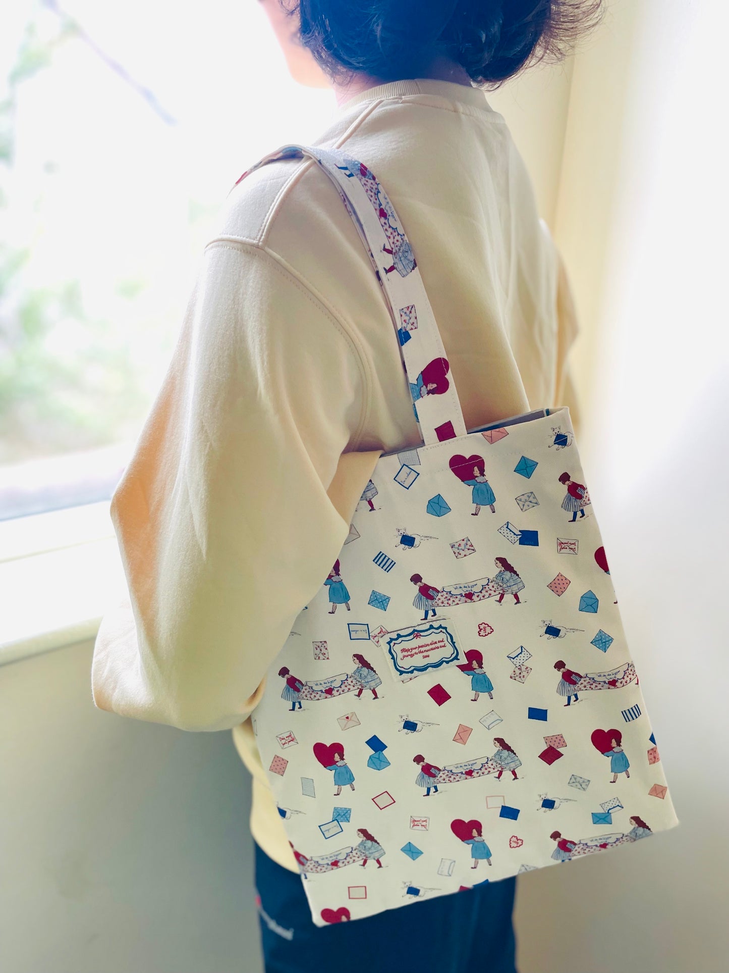 Kurahashi Rei -- Fabric & Sewing label bundle for the free Tote bag bundle 2
