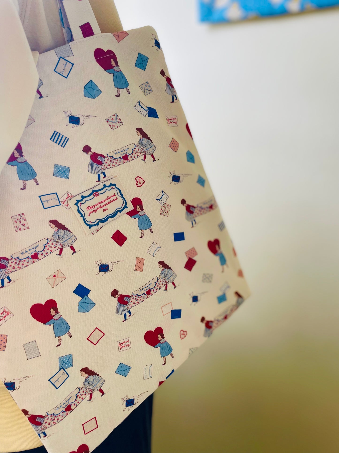 Kurahashi Rei -- Fabric & Sewing label bundle for the free Tote bag bundle 2
