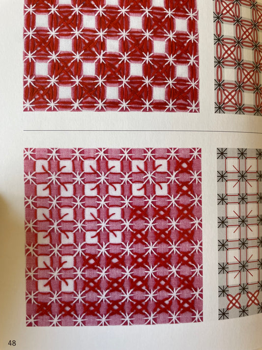 YUWA - Pre-dyed gingham check fabric bundle