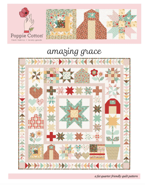Quilt Pattern - Amazing Grace (Pre Order. Dispatching approx. mid December 2025)